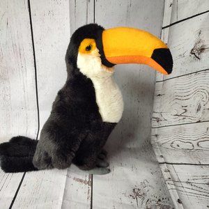 Wild life animals parrot bird plush stuffed animal